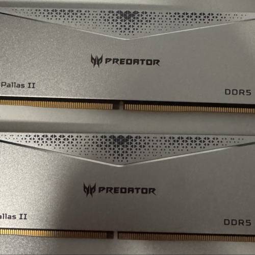 ACER Predator Pallas II DDR5 32GB (16GB x 2) 6400MHz AMD RAM 記憶體 內存