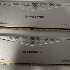 ACER Predator Pallas II DDR5 32GB (16GB x 2) 6400MHz AMD RAM 記憶體 內存