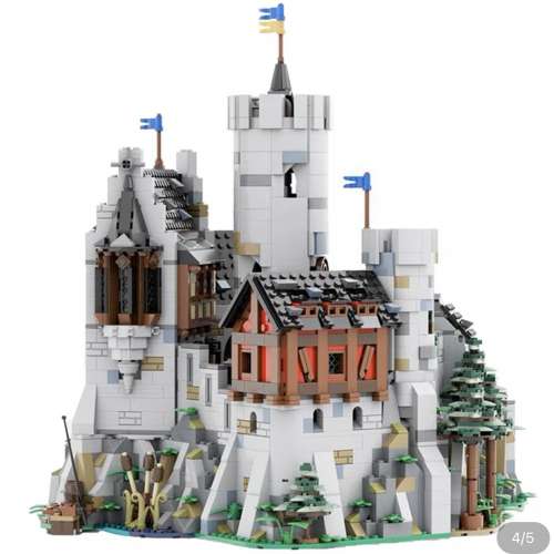 全新 L&ouml;wenstein Castle  勞恩斯坦城堡（代件積木與 19001 一併使用）