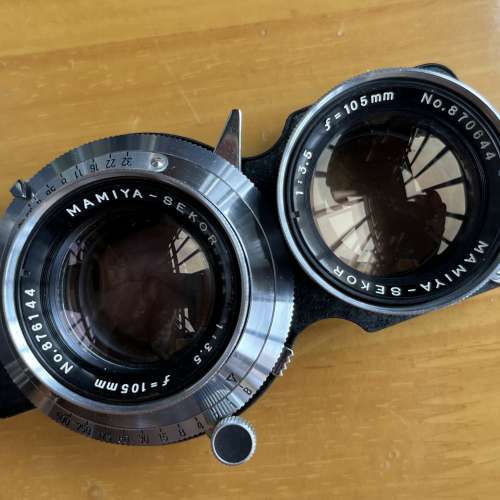 Mamiyaflex初代 Mamiya-Sekor 105mm f/3.5