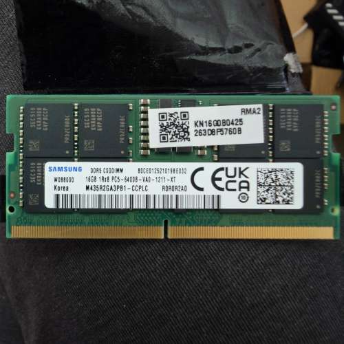 🉑置換6400HMz 16GB 32GB Samsung/ SK Hynix DDR5 Laptop CSODIMM RAM notebook 海...
