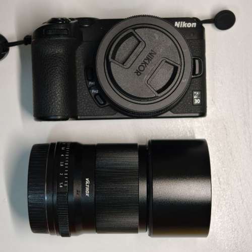 Nikon Z30 相機連 16-50 Kit Lens + Viltrox 56mm F1.4 出售