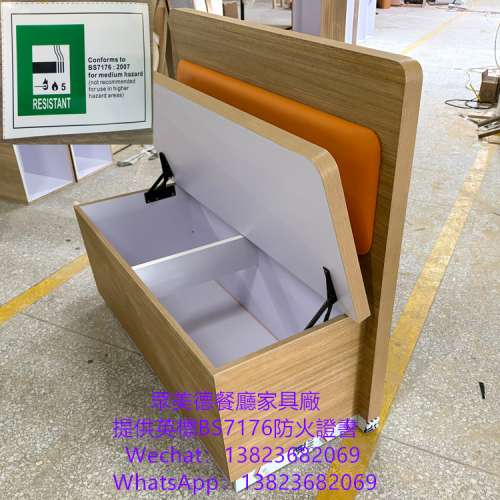 儲物櫃坐墊掀開沙發梳化倉訂造,工廠專業生產餐飲類卡座沙發,茶餐西餐廳沙發梳化訂造...