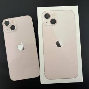 行貨 iPhone 13 粉紅色 256GB 新換原廠電池