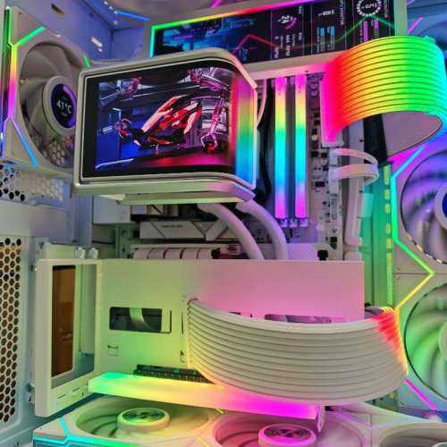 9800X3D ROG RYUO IV 360 水冷 ROG B850-A Corsair 32GB Crucial P310 2T