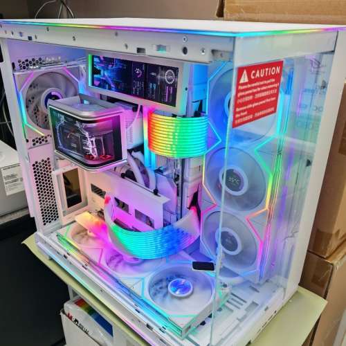 9800X3D ROG RYUO IV 360 水冷 ROG B850-A Corsair 32GB Crucial P310 2T
