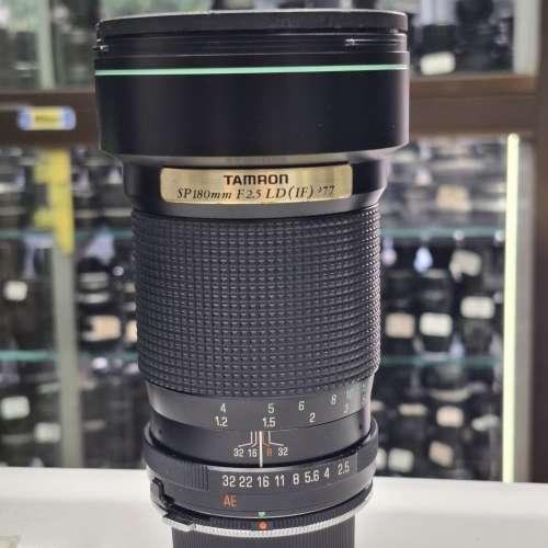 TAMRON SP180MM F2.5 LD IF NIKON MOUNT