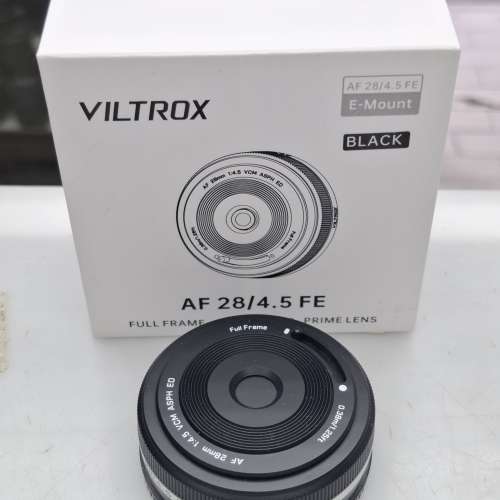 VILTTOX AF 28MM F4.5 FE LIKE NEW SONY E MOUNT   VILTTOX AF 14MM F4 FE LIKE NEW