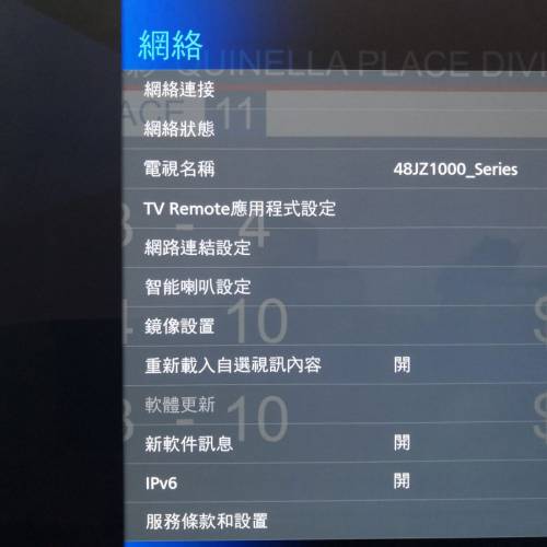 Panasonic TH-48JZ1000H 48吋前旗艦4K OLED電視(100%全正常,靓仔靓畫面)