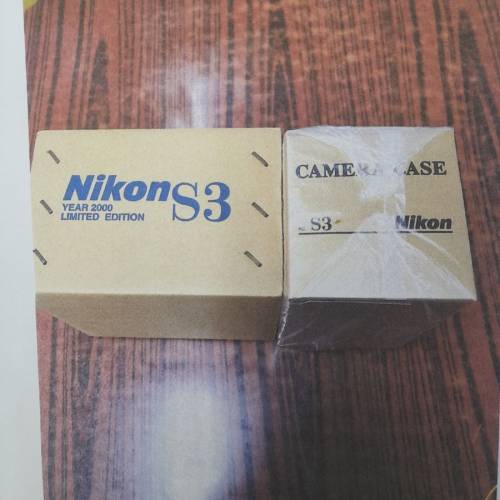 罕有全新Nikon S3 Millenium Limited Edition Black Film Camera w/50mm Lens Kit