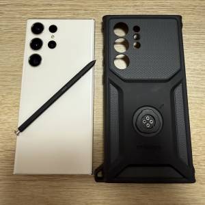Samsung Galaxy S23 Ultra 256gb 港行雙卡，完美冇花，冇修冇拆，所有正常，跟原廠殼...