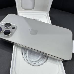 99%New iPhone 16 Pro Max 256GB 原色 香港行貨 蘋果保養到2026年7月25日 電池效能...