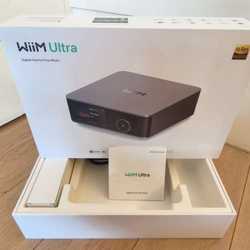 WiiM Ultra 有盒