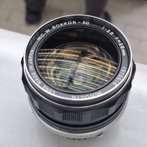 MINOLTA MC ROKKOR-SG 28MM F3.5