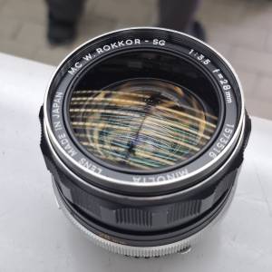 MINOLTA MC ROKKOR-SG 28MM F3.5