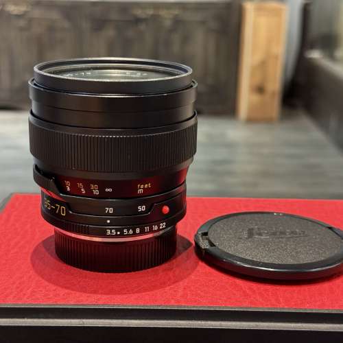 Leica Vario-Elmar-R 35-70mm f3.5 E67 Germany Zoom 3cam lens with filter