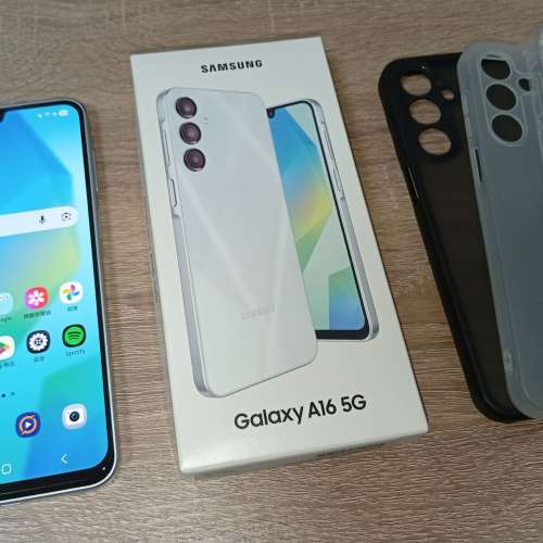 99%新 A16 5G 8+256GB港行淺灰色Samsung Galaxy手機