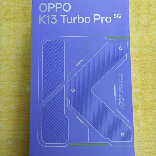 全新未開封 Oppo K13 Turbo Pro 5G 手機 (16+512GB) 騎士銀 CPU 全網通 手提電話