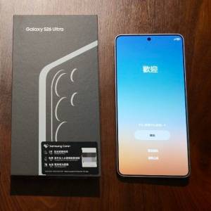 99.99%新 SAMSUNG Galaxy S26 Ultra (12+512) 星霜白色 香港三星官網行貨