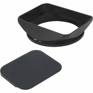 Haoge 72mm Square Metal Screw-in Hood With Cap For Hasselblad XCD 28mm f/4 P