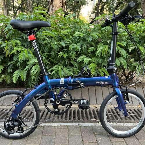 FNHON 1401 412 外3速 16吋輪組 鋁合金 折叠車 送水架前後蛙燈叮叮