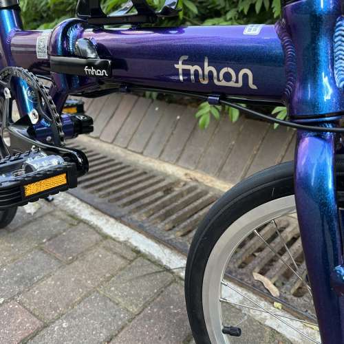 FNHON 1401 412 外3速 16吋輪組 鋁合金 折叠車 送水架前後蛙燈叮叮