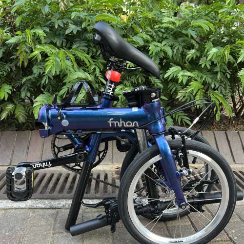 FNHON 1401 412 外3速 16吋輪組 鋁合金 折叠車 送水架前後蛙燈叮叮