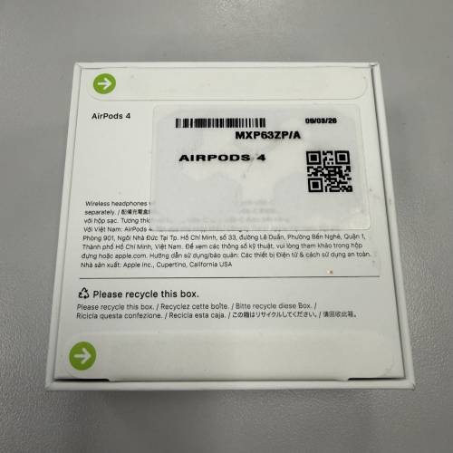 全新 Apple AirPods 4 有單連保養 AirPod 蘋果