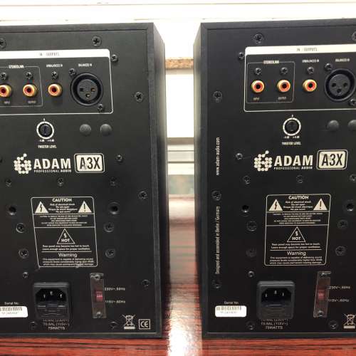 99% New Adam Audio A3X