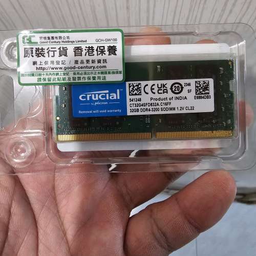 Crucial ddr4 3200 32gb