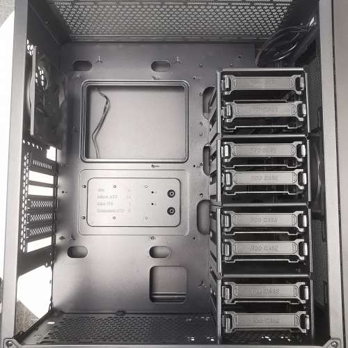 X1000 ATX PC Case 電腦 機殼 機箱 8 HDD + 2 SSD bays 8個硬碟位
