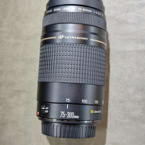 canon 75-300 USM 佳能 75mm 300mm 二代  75 300 II FOR EF 鏡片通透 冇劃痕 微塵 ...