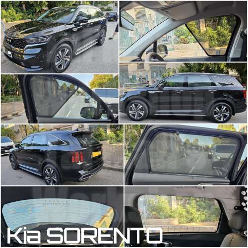 KIA SORENTO 全車防曬磁石窗網