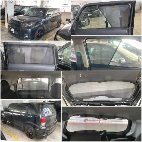 Toyota RUMION 全車防曬磁石窗網
