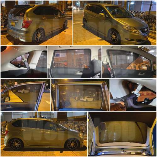 Honda EDIX 全車防曬磁石窗網