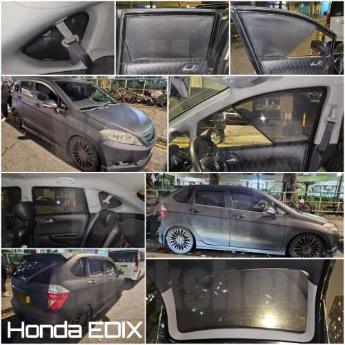 Honda EDIX 全車防曬磁石窗網