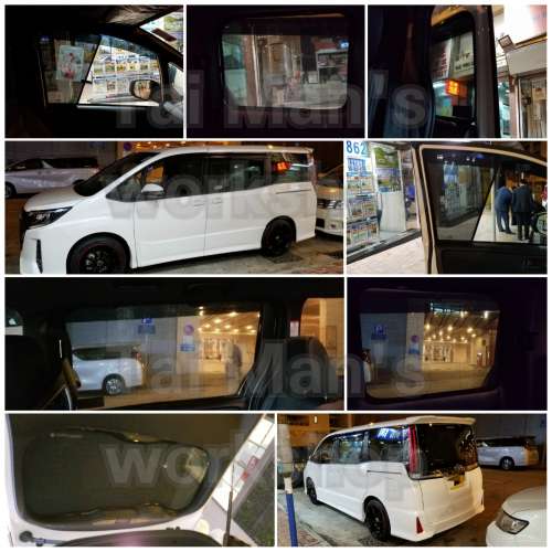 Toyota Noah Voxy 全車防曬磁石窗網