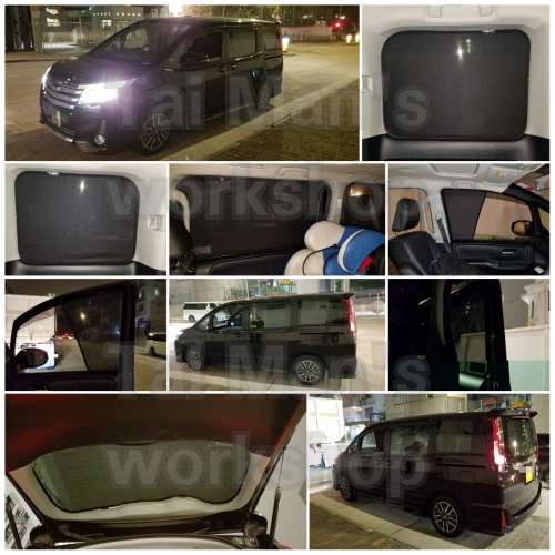 Toyota Noah Voxy 全車防曬磁石窗網