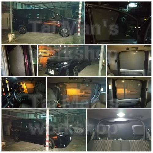 Toyota Noah Voxy 全車防曬磁石窗網