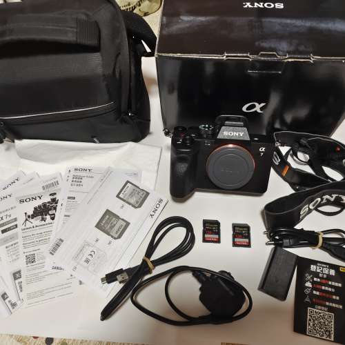 完美如新,香港行貨,極少用,Sony a7 iv  相機 a7iv mark iv,全套