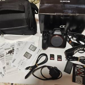 完美如新,香港行貨,極少用,Sony a7 iv  相機 a7iv mark iv,全套