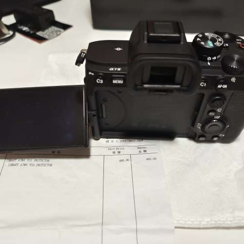 完美如新,香港行貨,極少用,Sony a7 iv  相機 a7iv mark iv,全套