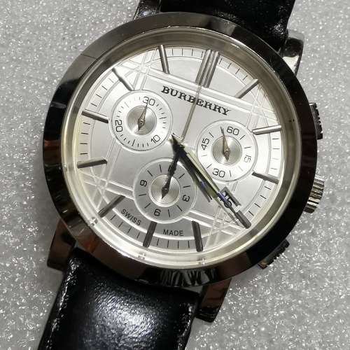 Burberry chronograph watch  百寶利 計時錶 BU1361-1