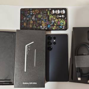 極錫機完美如新,512GB,香港行貨,鈦曜黑色Samsung s25u s25 ultra dual 雙卡 5G, 有...