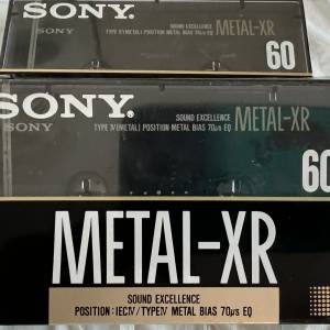 Sony metal-xr audio cassette
