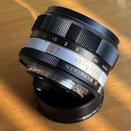 Konica Hexanon AR 57mm f/1.4