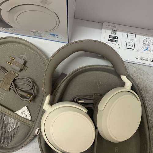 99%New Sennheiser Momentum 4 Wireless Headphone White