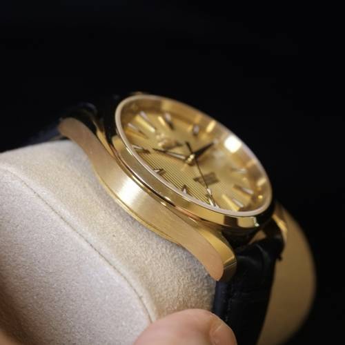 OMEGA SEA MASTER AQUA TERRA 18K