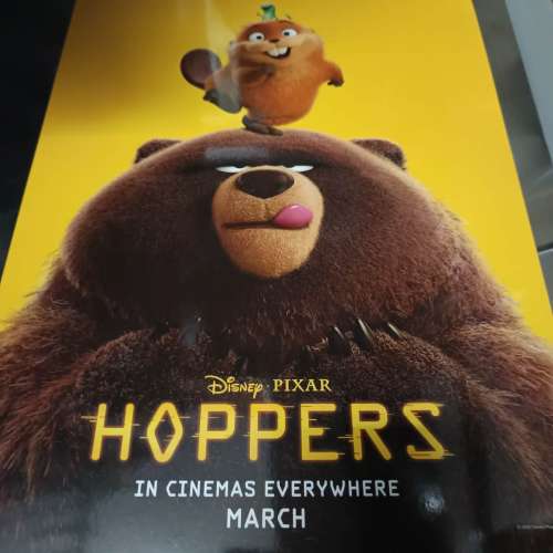 《狸想奇兵》《Hoppers》 A3 電影海報