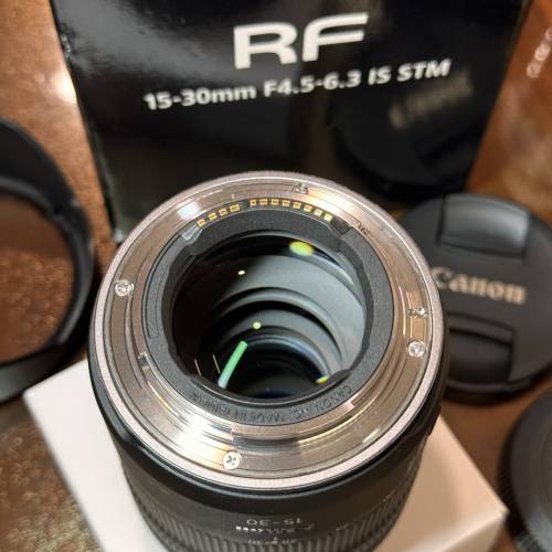 Canon RF 15-30mm f/4.5-6.3 IS STM